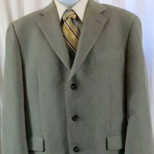 Chaps Blazer 42 Rayon Blend Sport Coat